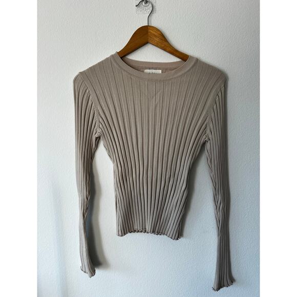 DISSH ADA STONE LONG SLEEVE KNIT TOP size S - Picture 5 of 7